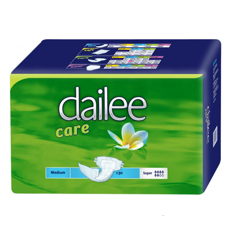 Dailee Care Підгузники д/дорослих дихаючі Super Medium 30шт